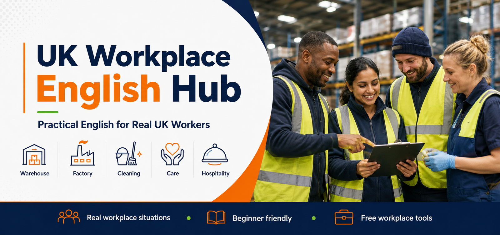 UK Workplace English Hub desktop hero